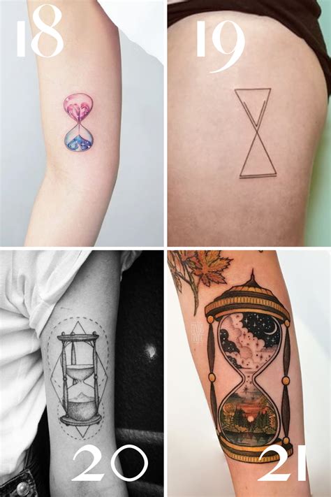 meaningful hourglass tattoos for females|85 Mind